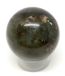 Labradorite Sphere w/stand 40mm diameter