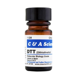 DTT [DL-Dithiothreitol] (Cleland's Reagent)], 10g