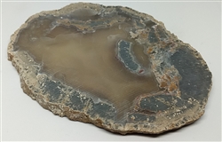 Unpolished Agate Slice - Large