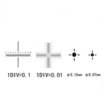 Microscope Calibration Slide 0.01mm