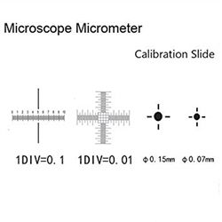 Microscope Calibration Slide 0.01mm