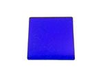 Cobalt Glass Plate 2" x 2"