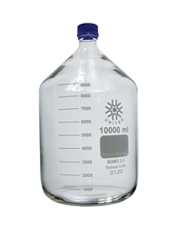 10000ml (10L) Glass Media/Storage Bottle with GL-45 Screw Cap