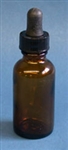 Amber Bottle with dropper 2 oz.
