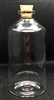 110ml Glass Bottle with Cork Stopper 100mm Tall