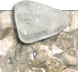 Clear Quartz 1" Tumbled