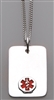 Sterling Silver Rectangular Pendant