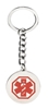 Stainless Steel Key Chain Medical ID