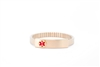 Ladies' Narrow Gold Plated Expansion Medical ID Bracelet