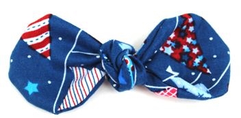 Knotted hair bow
