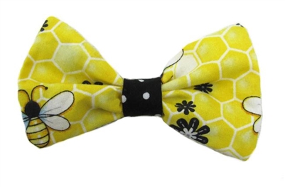 Bee hair bow
