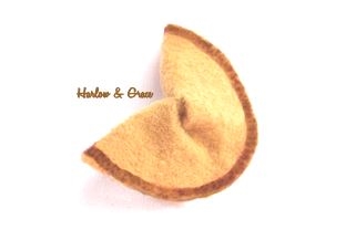 Fortune Cookie Hair Bow
