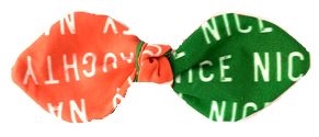 HAIR BOW - Naughty or Nice
