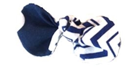knotted hair bow