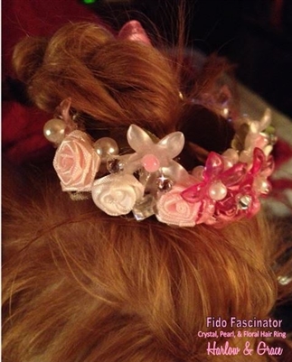 Fascinator - Floral Ring