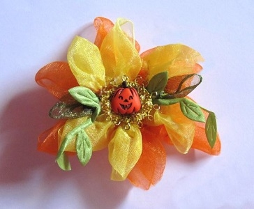 Summer's End - Fascinator