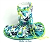 Tropical print dress