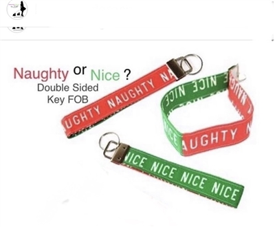 KEY FOB Naughty or Nice