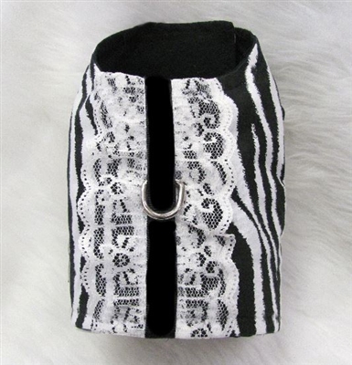 Zebra Vest - Lace