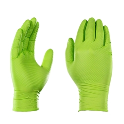Gloveworks HD Green Nitrile, 100 gloves