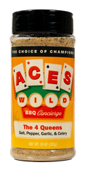 Aces Wild The 4 Queens Rub, 10oz