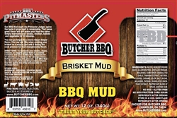 Butcher BBQ Mud - Steak Marinade - Brisket Mop, 12oz