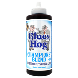 Blues Hog Champions Blend BBQ Sauce, 24oz Squeeze Bottle