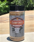 Crawford's Barbecue Burnt Beef Rub, 12oz