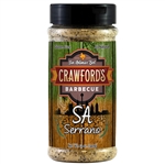 Crawford's Barbecue Serrano, 12oz