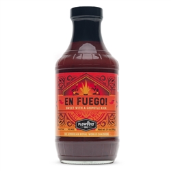 Plowboy's En Fuego BBQ Sauce, 16oz