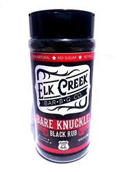 Elk Creek Bar-B-Q Bare Knuckle Black, 12oz