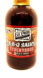 Elk Creek Bar-B-Q Stockyards Bold and Tangy BBQ Sauce, 16.9oz