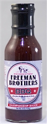 Freeman Brother's BBQ Championship Sauce, 16oz