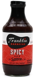 Franklin BBQ Spicy BBQ Sauce, 18oz