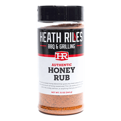 Heath Riles BBQ Honey Rub, 16oz