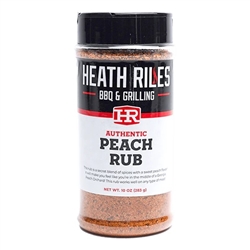 Heath Riles BBQ Peach Rub, 16oz