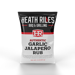 Heath Riles BBQ Garlic Jalapeno Rub, 2lb