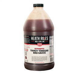 Heath Riles BBQ Tangy Vinegar BBQ Sauce, 1/2 Gallon