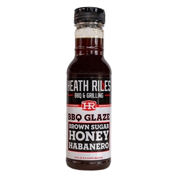 Heath Riles BBQ  Brown Sugar Honey HabaÃ±ero Glaze, 18.4oz