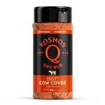 Kosmo's Cow Cover HOT Rub, 10.5oz