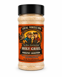 Local Yokels BBQ Holy Grail Poultry Injection, 15oz