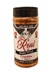 Man Meat BBQ Texas Style BBQ Rub, 14oz