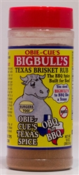 Obie-Cue's Big Bull Brisket Rub, 13oz