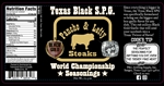 Pancho & Lefty Texas Black S.P.G. Rub, 12.3oz