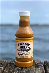 Swamp Boys Bold Yeller BBQ Sauce, 19oz