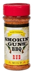 Smokin' Guns Mild Rub, 7oz