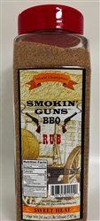 Smokin' Guns Sweet Heat Rub, 26oz