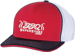 TheBBQSuperStore.com Red/White/Blue Hat (Fitted)