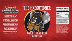 T9 Executioner "Sweet Heat BBQ Rub", 5lb