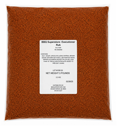 Triple 9 Executioner "Sweet Heat BBQ Rub", 5lb